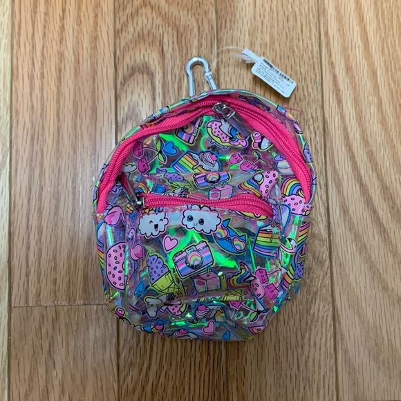 NWT Clear Rainbow 🌈‎ Mini Backpack - Picture 1 of 3